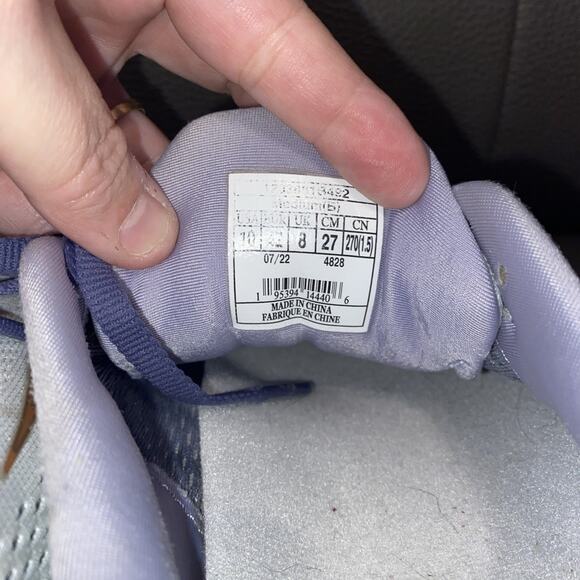 Brooks Womens Ghost 15 1203801B492 White Running Shoes Sneakers Size 10 B - Picture 6 of 7